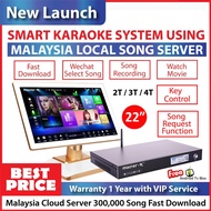 Karaoke System Set 【 Laz 8th Birthday Flash Sales 】Master-K Malaysia Brand 22"Inch Touch Screen & Sm