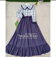 Gamis anak kotak kotak keknian - Dres anak prempuan tatiana -gamis anak dres 8-12 tahun OOTD