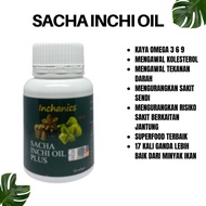 Inchanics Sacha Inchi Oil. 印加果油. 60 Biji Softgel