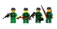 Collectible US Army WW2 Soldiers Complete Squad Custom Minifigures | Printed in The USA | Genuine Mi