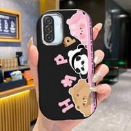 Case For Samsung A17 5G M17 F17 M36 F36 Phone Bear Rabbit Silicone Soft Jacket