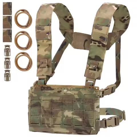 MOLLE MK5 Chest Rig SS MKV Micro Fight Chassis Placard Hook Loop Airsoft Magazine Pouch Tactical Pla