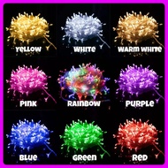 CS_100LED 10M LED String Fairy Light Christmas Party Wedding Decoration LAMPU LED DEKORASI LAMPU HIA