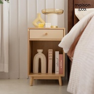 SB Design Square MAISON CO. ตู้ข้างเตียง DAISY สีครีม (40x43x62 ซม.)