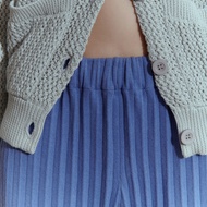 JELLYPLEASE - MIKI pleat pants | knit pieces cotton 100%