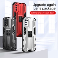 OPPO Reno5 Pro High quality Hard Case For OPPO Reno 5 Pro Reno5 Z 5G Reno 5Z Armor Shockproof Casing Stand Holder Car Magnetic Protection Back Cover