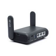 GL.iNet GL-AXT1800 (Slate AX) Pocket-Sized Wi-Fi 6 Gigabit Travel Router, Repeater for Hotel&Public 