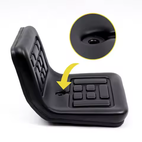 Universal Tracor Seat, Lawn Mower Seat Extended Slot Tractor Seat for Tractor Loader Excavator, Wate