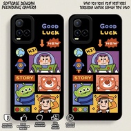 HP Softcase Vivo Y21 Y21S Y21A Y21T Y33S Y33T - Case Vivo Y21 Y21S Y21A Y21T Y33S Y33T Motif (TOY ST