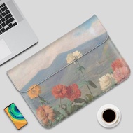 Laptop Bag 13.3/11/12/13/14/15.6 Inch Retro Flowers Laptop Liner Bag Fashion Portable Laptop Sleeve for Macbook  Matebook Laptop Pouch