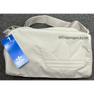 Tas Adidas Mini Duffle Bag 3D Logo Original 100% White Cream (Limited)