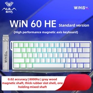 Aula Win60He Magnetic Switch Keyboard Wired Win 60 HE Mechanical Keyboard Esports Gamer Win68 Keyboa