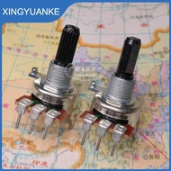 2PCS 161 Type Vertical Single 3-Pin 1K 2K 5K 10K 20K 50K 100K 500K Volume Adjustable Potentiometer S