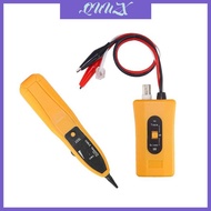 QUU Coaxial Coax Cable Tester Networking Cable Tester for Data Coax Cable RJ45 CAT5 CAT6 BNC Continu