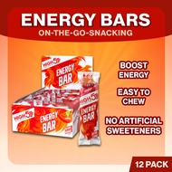 High5 Energy Bar for Running Cycling Hiking Training Oat Bars with Real Fruits 12 Pack