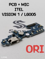 PAPAN CAS ITEL VISION 1 L6005 ORI CONNECTOR CHARGER PAPAN KONEKTOR CAS PCB BOARD ITEL VISION 1 / L60