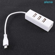 ALENE Extension Cable Universal Duable USB To OTG 4 Ports Micro USB Adapter
