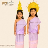 CAMBODIA GIRL ‘LAVANDER’ IMP - / / For United Nation Costume