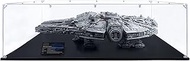 SONGLECTION Acrylic Display Case Compatible for Lego Millennium Falcon #75192, Dustproof Display Cas