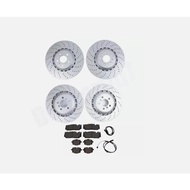 Front Rear Brake Rotors Brake Pads & Sensors Brake Kit for BMW F06 F10 F12 M5 M6