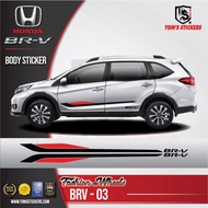 Honda BRV body sticker