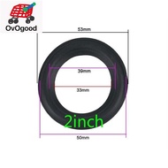 2 pieces of speaker rubber surround suspension repair parts for 2 inches 2.5 inches 3.5 inches 4 inc