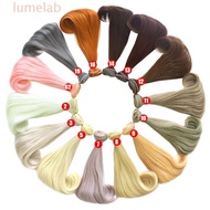 LUMELAB​ BJD SD Doll Hair, Chemical Fiber Gradient Color Doll Chemical Fiber Wig, Fiber Wig BJD Doll