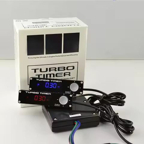 Universal Electronic Turbo Engine Timer Car Auto Turbo Timer Delay Controller LED Digital Display Ca