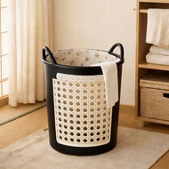 [in stock] Dirty clothes basket, bathroom laundry bin, high aesthetic value, light luxury dirty clot