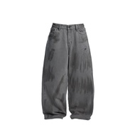 HADES Ashtorm Wash Jeans - Genuine HADES Brand - Ash gray wash jeans