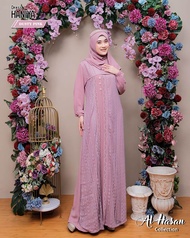 NADIRA DRESS BRUKAT AL HASAN COLLECTION/GAMIS BRUKAT MEWAH AL HASAN/GAMIS BRUKAT KONDANGAN