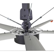 2.4 Meter HVLS industrial Ceiling Fan 8ft fan 100inch fan Factory Fan Foodcourt Fan Hall Big Fan Hel