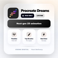 [Instant] Procreate Dreams iPad | 2D Animation App | Lifetime Install | Support Update | App Store