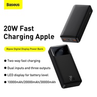 Baseus Bipow PD 20W 10000 / 20000 / 30000mAh Digital Display Quick Charge Power Bank 20W Portable Fast Charger Powerbank