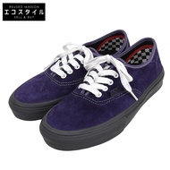 Vans Authentic Skate Suede 運動鞋，男款，紫色，尺寸 24.5cm（美國號） - 近全新 [二手]