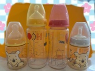 8個 NUK 奶瓶 奶樽 (唔包奶咀) 玻璃 PPSU
