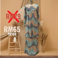 BAJU KURUNG TRISHA EXCSLUSIVE LYCRA KOREA