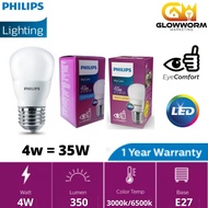 PHILIPS LED Mini Bulb 4W E27 (3000k Warm White / Daylight 6500k)