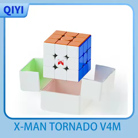 [JudyCube] QiYi X-Man Tornado V4M 3x3 Magnetic Magic Speed Cube Qiyi XMD Tornado V3 M Antistress Puz