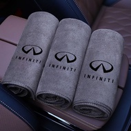 For Infiniti QX55 QX50 QX60 Q50 Q70L QX30 QX80 Q60 Q70 QX70 Q30 Q60S ESQ JX EX FX Microfiber Towel C
