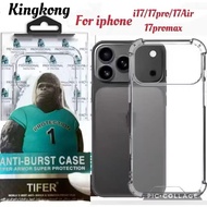 Transparent Transparent King Kong Phone Case for iPhone 17 16 14 pro max 13 13pro max 6s 6+7 8 se2 s