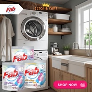 [NEW] Fab All-In-One Laundry Capsules 72 Pods / 24 Pods