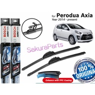 Bosch Aerotwin Retrofit U Hook Wiper Set for Perodua Axia (21"/14")