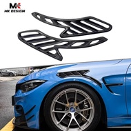 2CZZ For BMW F80 M3 F82 F83 M4 2015-2020 Carbon Fiber Side Fender Trim Cover Car Exterior Fender Air