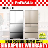 (Bulky) Hitachi R-ZXC740KS Multi-Door Refrigerator (572L) - 3 Ticks