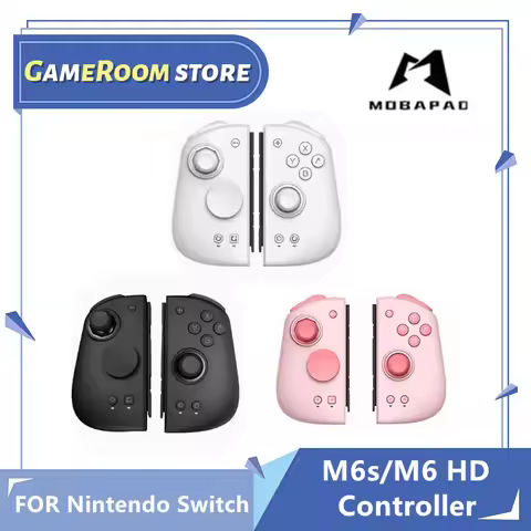 MOBAPAD M6 Gemini M6s Game Console Controller for Nintendo Switch Joypad Left Right Handle Grip for 