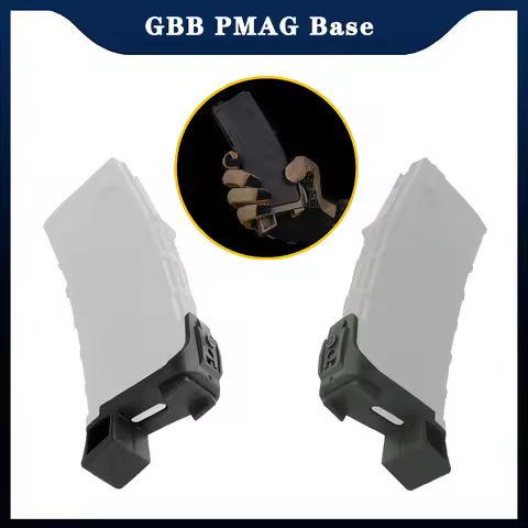 Tactical Magazine Pouch Base for GBB PMAG Prone Support Stable Not Shake Quick-Pull Airsoft Hunting 