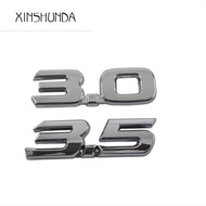 XSD 1 x ABS 3.0 3.5 Letter Car Auto Rear Emblem Badge Decal Sticker Replacement Output 3.0 3.5