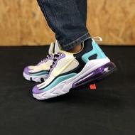 Nike Airmax 270 React V2 Purple Yellow Women Shoes