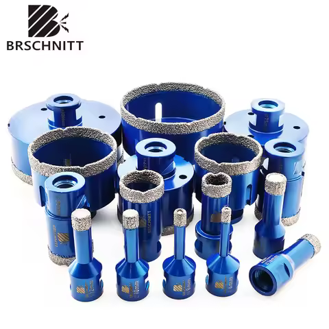 BRSCHNIT Drill Core Bit Drill 6-150mm 1Pc Drill Bit Hole Saw for Granite Porcelain Ceramic Drill Til